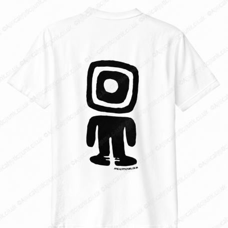 Spaceman Logo T-Shirt |Black and White